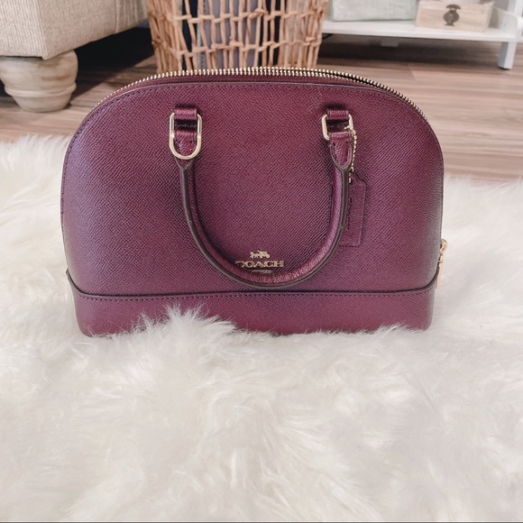 Coach Handbags - Coach Purple Mini Tote